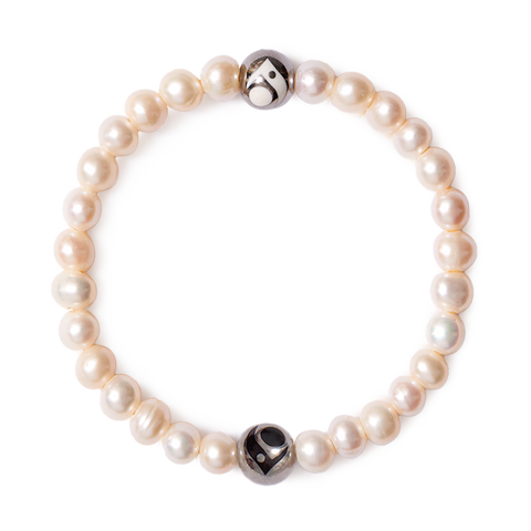 Freshwater Pearl Bracelet White